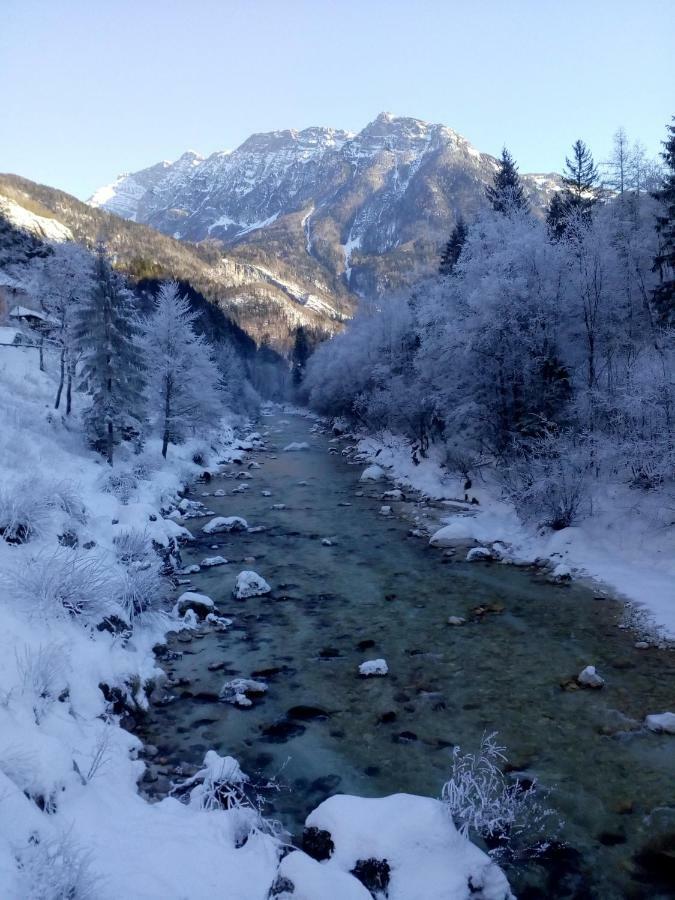 Apartma Pod Rozem Soča Eksteriør bilde